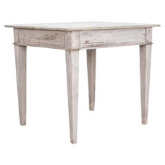 Antique French Provincial Bleached Oak Table