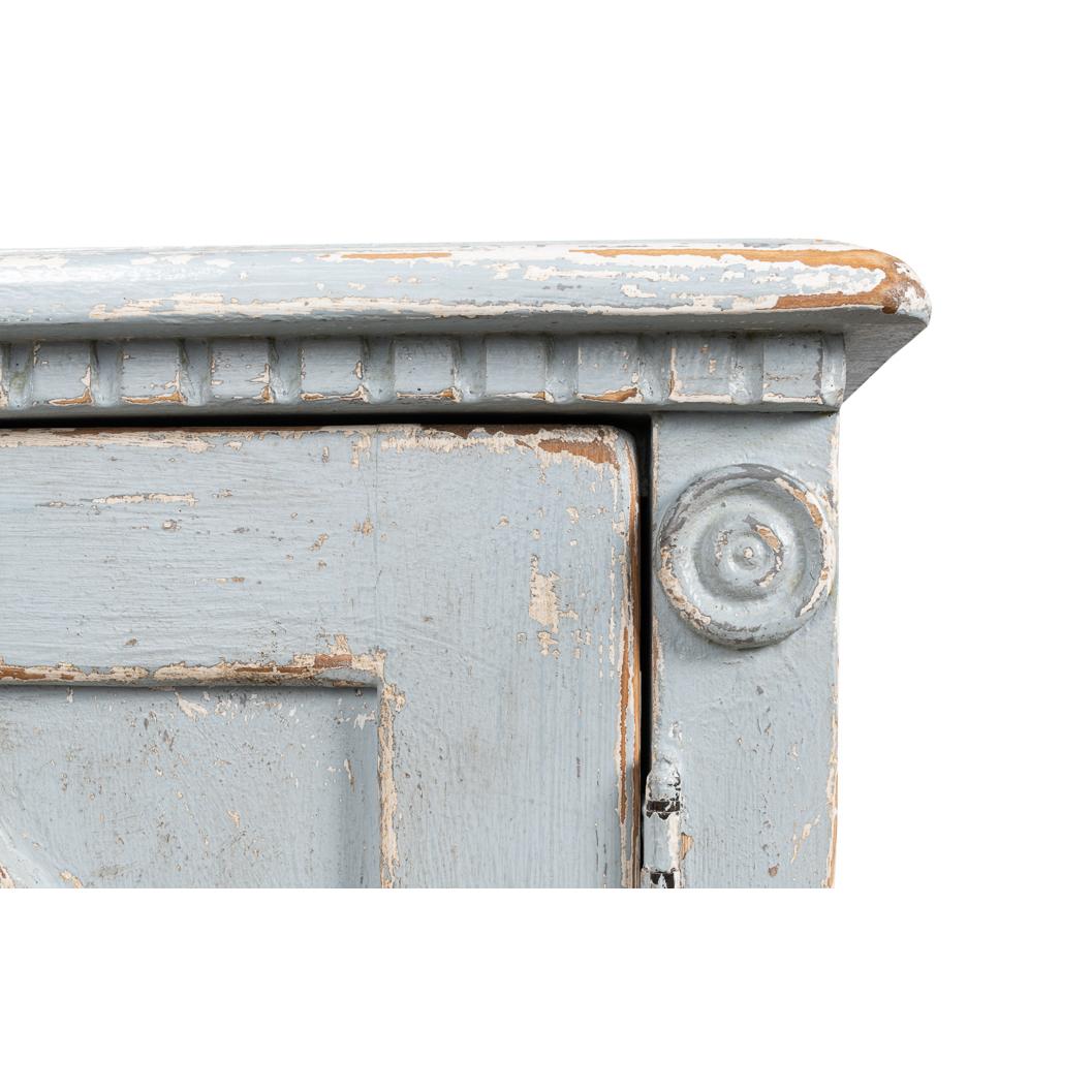 Französisches Provinzial-Sideboard mit blauer Bemalung im Angebot 3