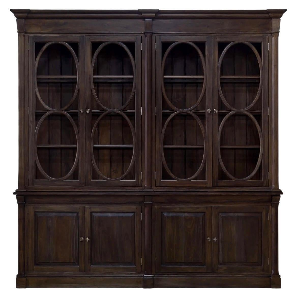 Libreria Provinciale Francese - Noce Scuro