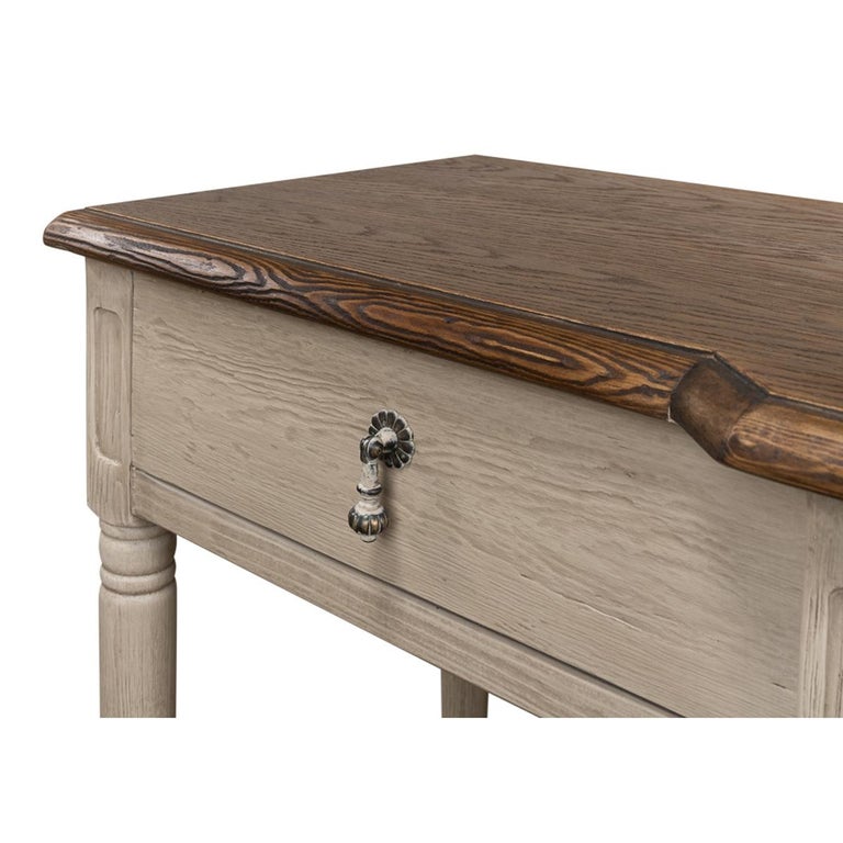 French Provincial Breakfront Console Table For Sale at 1stDibs