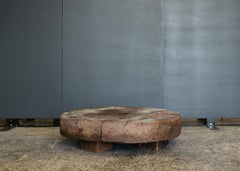French Provincial Butcher’s Block Coffee Table, circa 1900