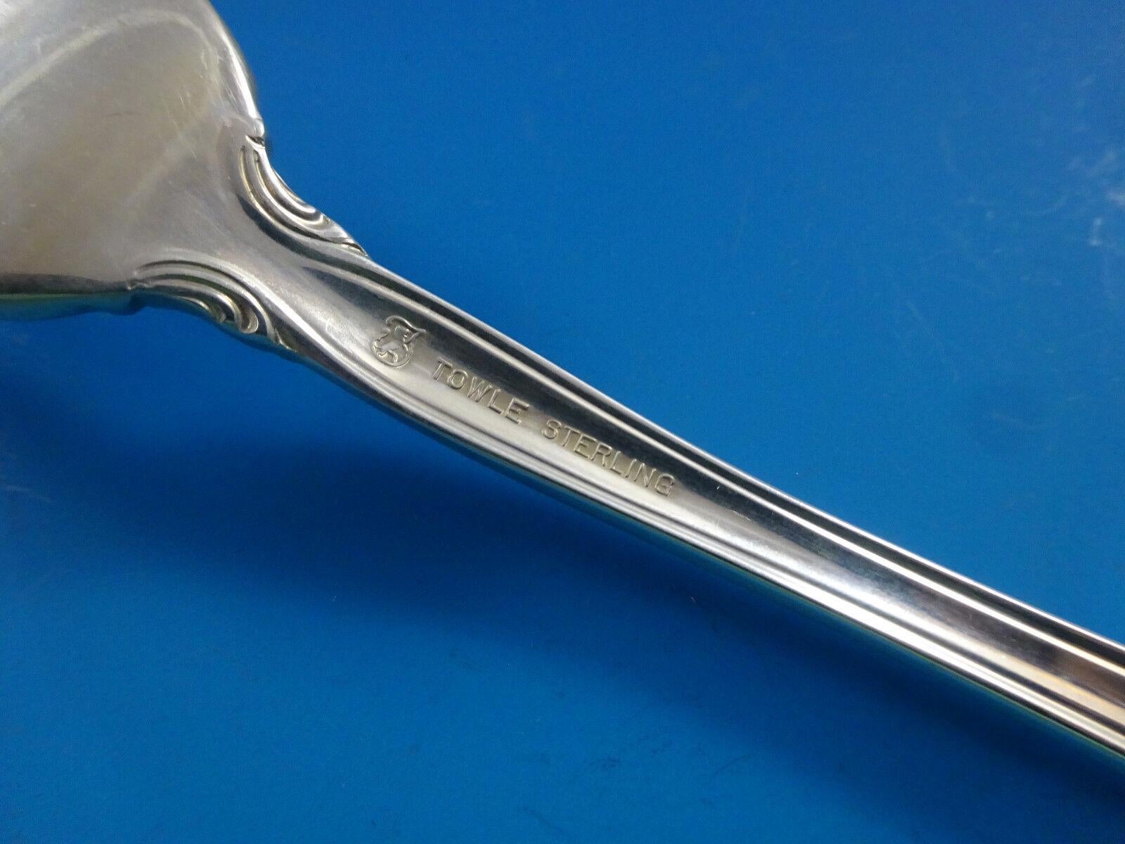 French Provincial by Towle Sterling Silber Besteck 12 Service 48 Pieces im Zustand „Hervorragend“ im Angebot in Big Bend, WI