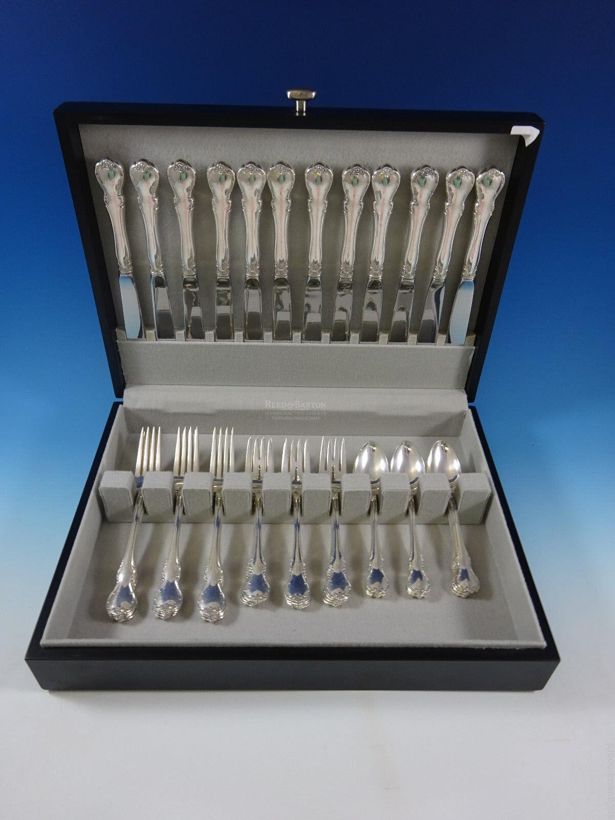 French Provincial by Towle Sterling Silber Besteck 12 Service 48 Pieces im Angebot 1