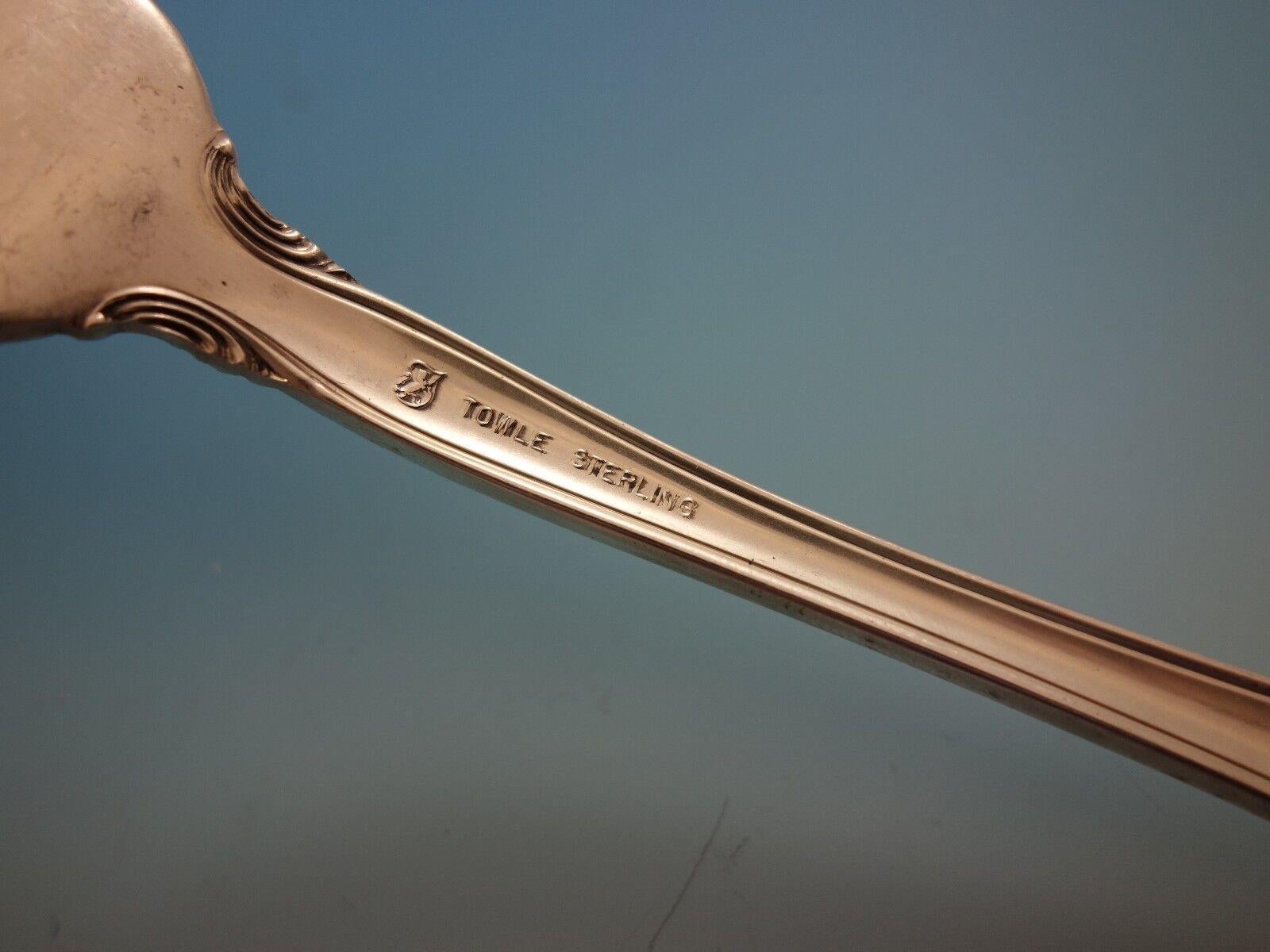 French Provincial von Towle Sterling Silber Besteck Set Service 24 Pieces Abendessen (20. Jahrhundert) im Angebot