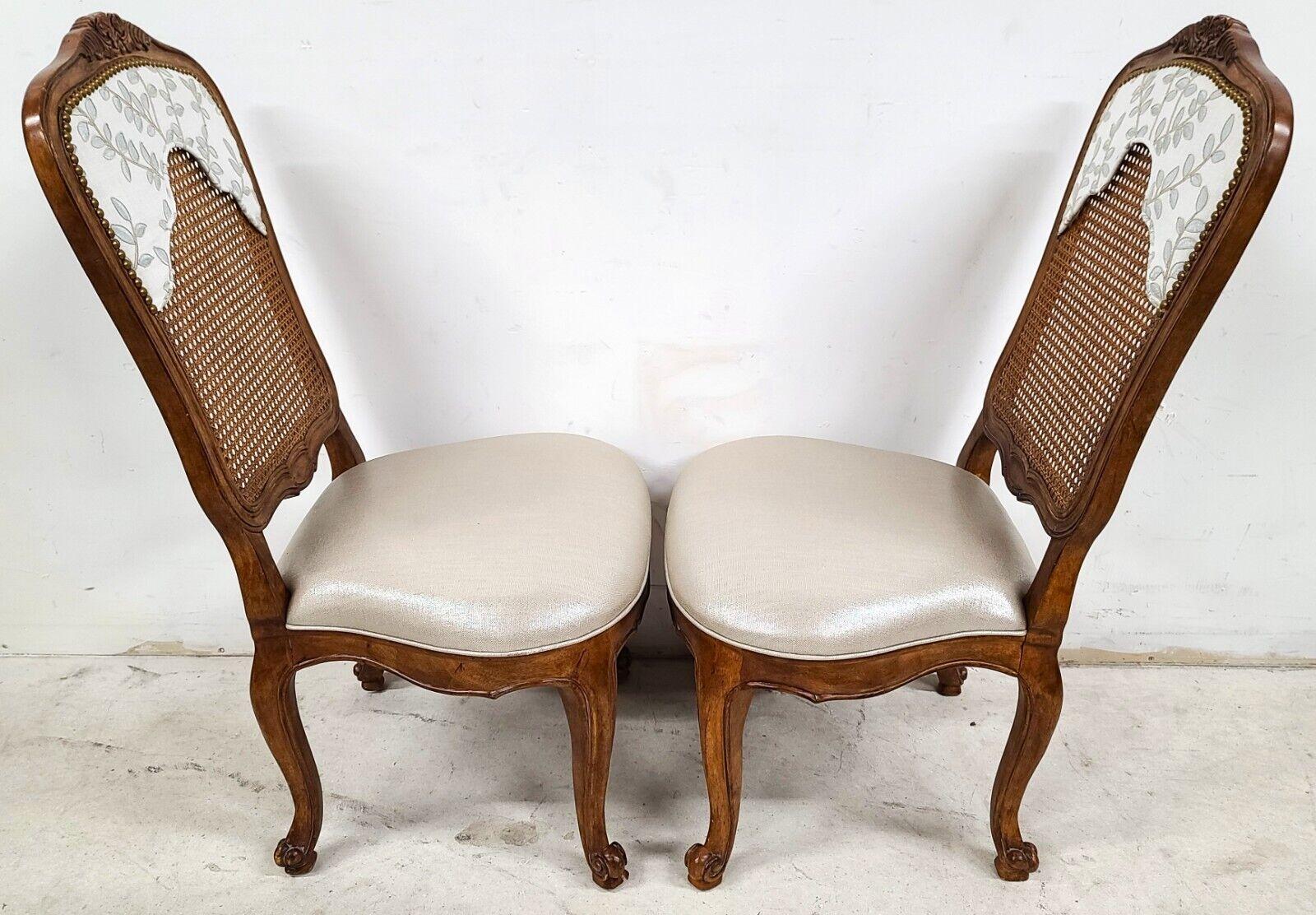 French Provincial Cane Dining Chairs by Century Furniture, Set of 6 5