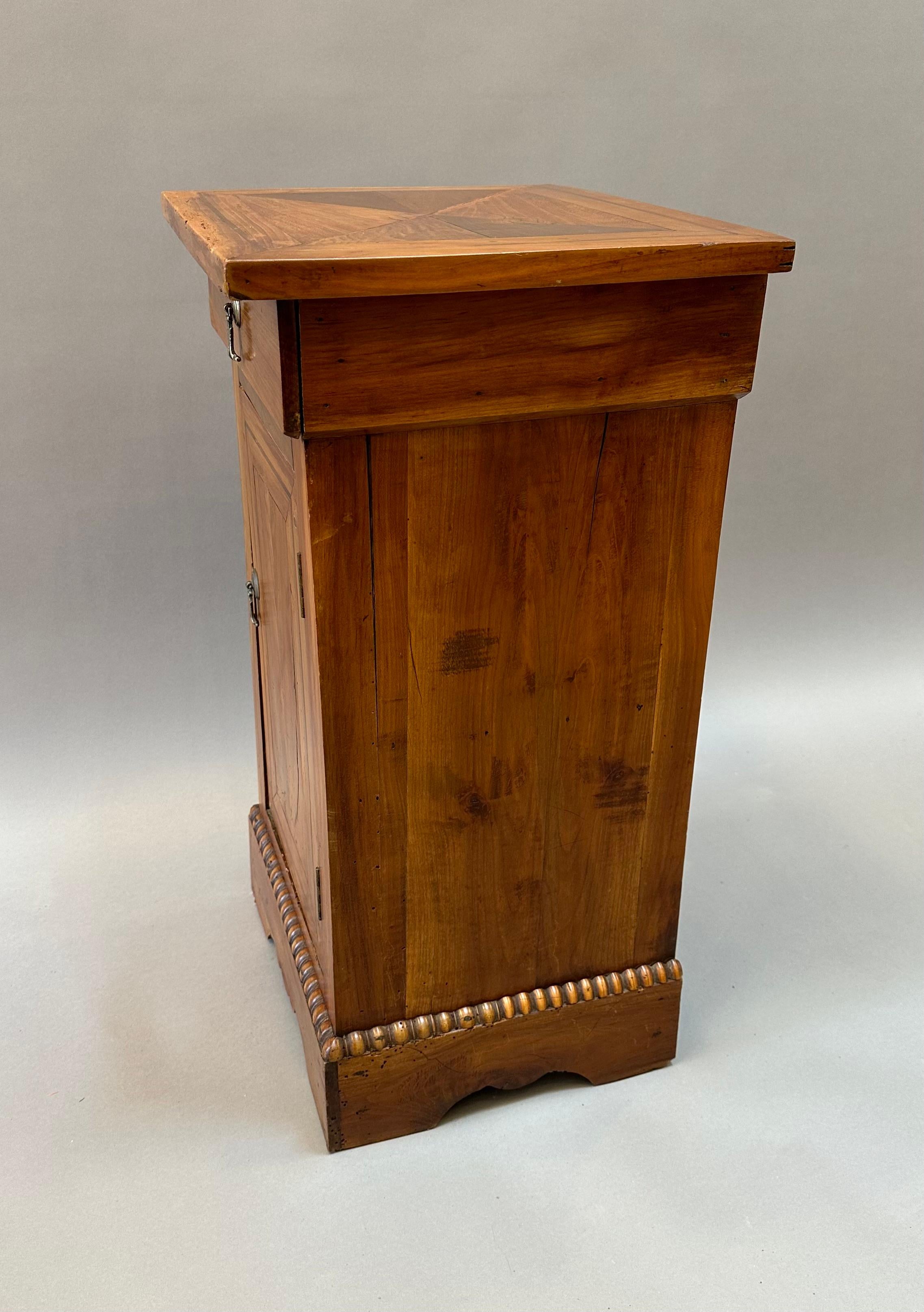 French Provincial “Charles X” Pearwood Night Stand For Sale 2