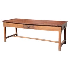 Antique French Provincial Cherrywood Farmhouse Table