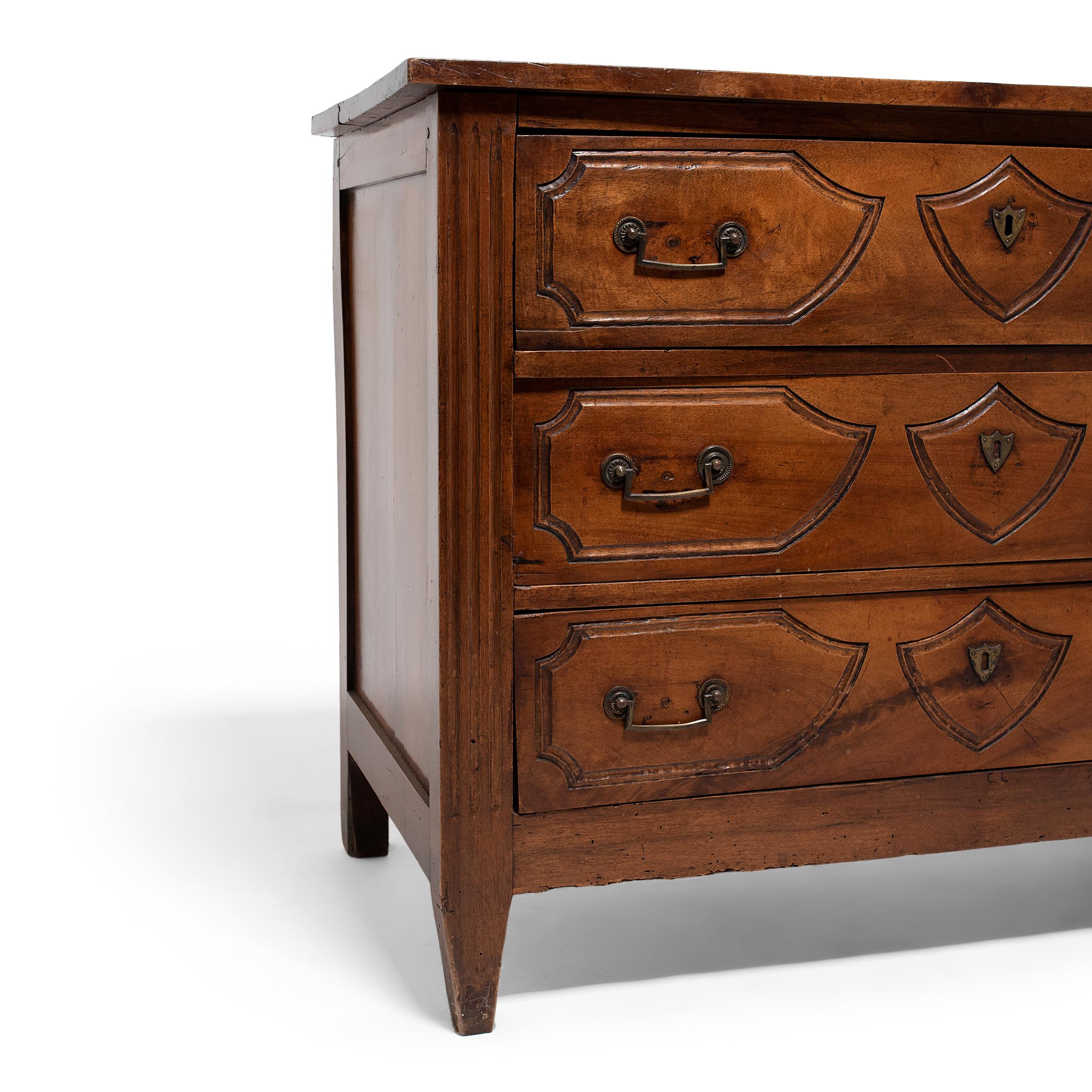 19th Century French Provincial Chest of Drawers, c. 1850