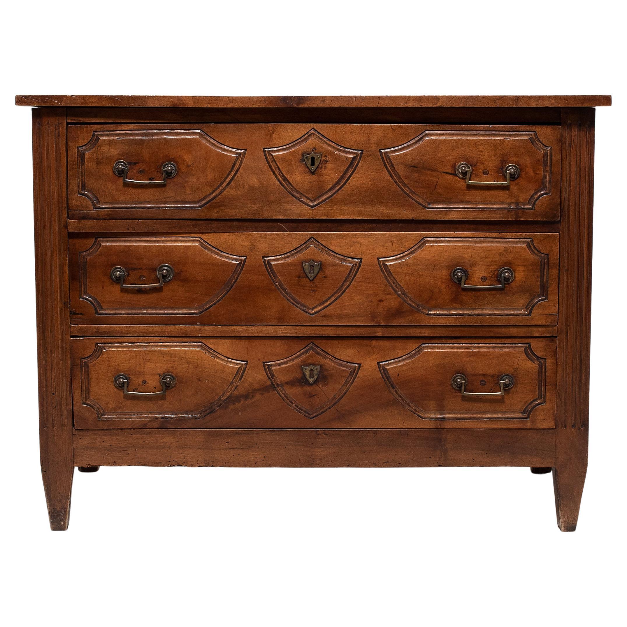 French Provincial Chest of Drawers, c. 1850