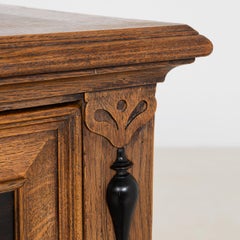 French Provincial Chest of Drawers, Dark Walnut, 19th Century, France