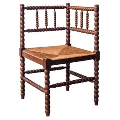 French Provincial Corner Chair