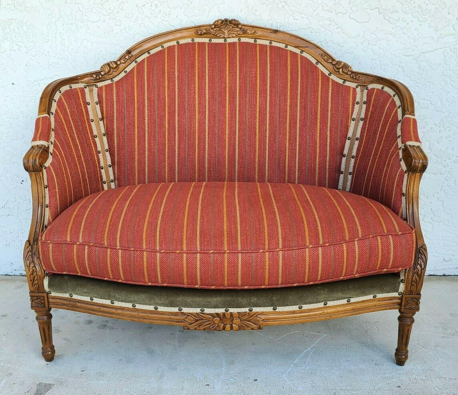 French Provincial Deirdre Settee by Paul Robert 1