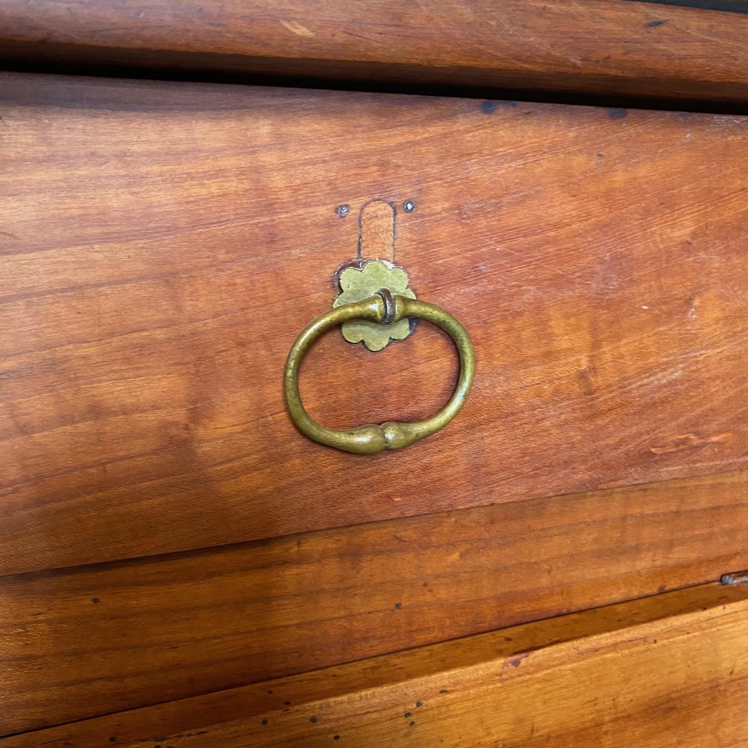 Brass French Provincial Early 19th Century Buffet Sideboard For Sale