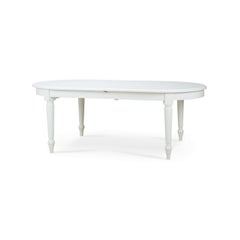 French Provincial Extendable Oval Dining Table