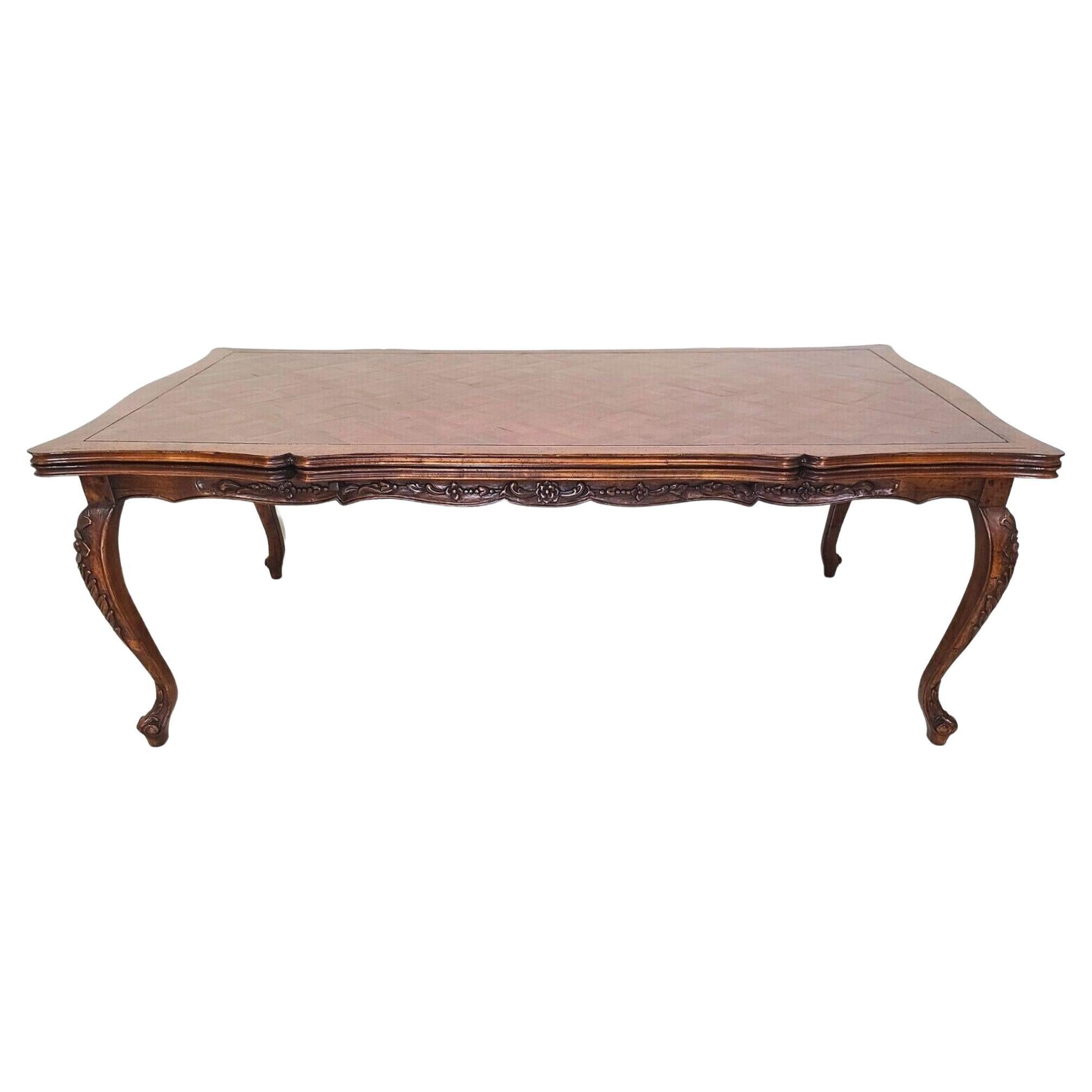 Stunning John Parquet Inlay Country French Provincial Dining