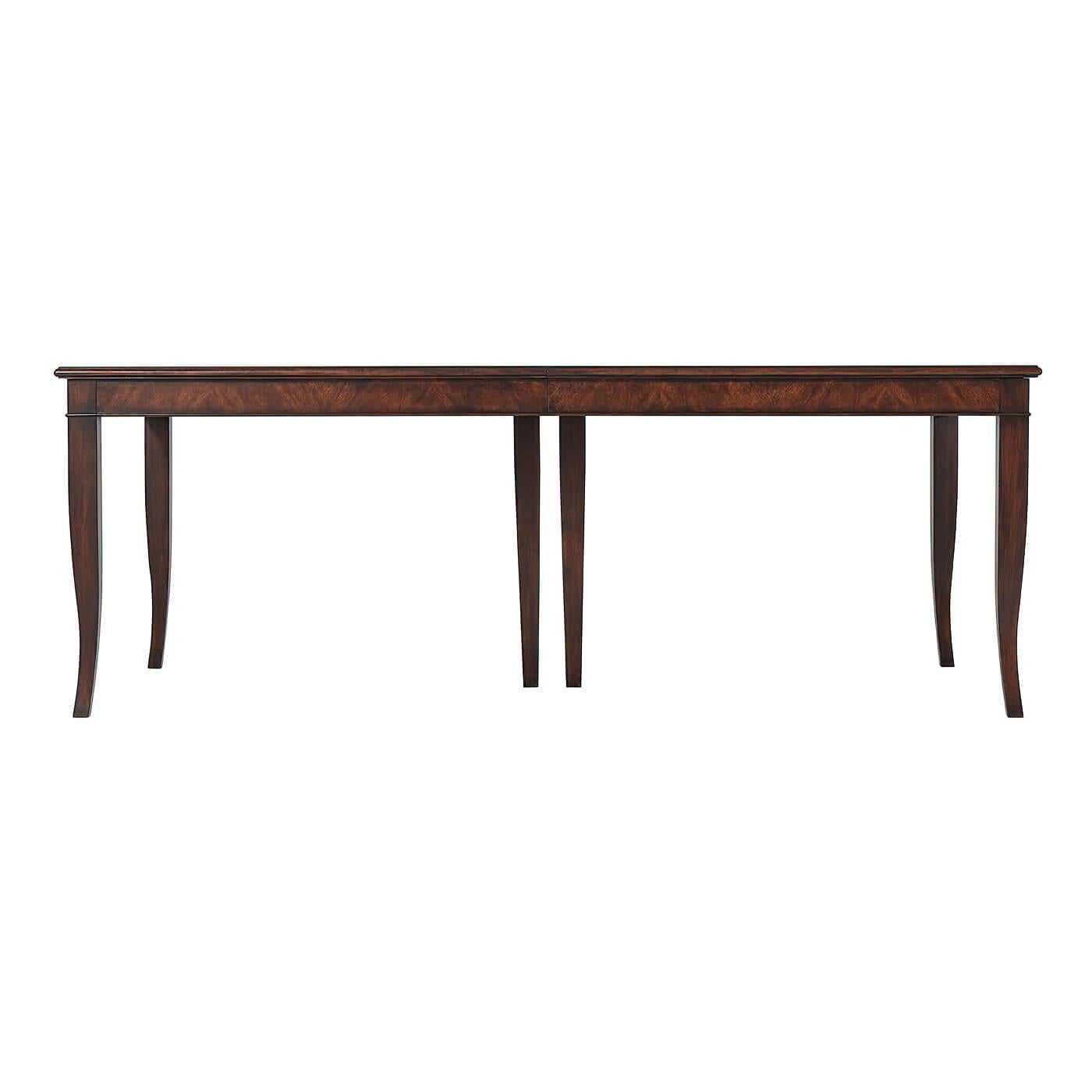 Neoclassical French Provincial Extension Dining Table For Sale
