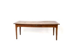 French Provincial Fruit Wood Farm Table