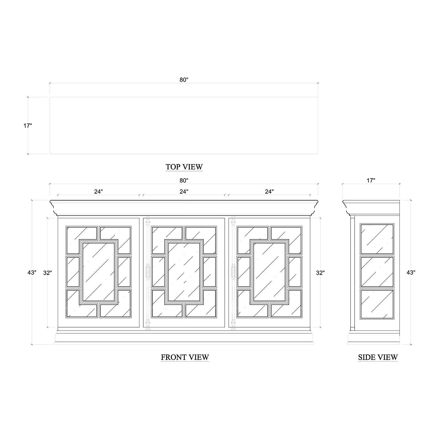 Credenza provinciale in legno di frutto in vendita 3