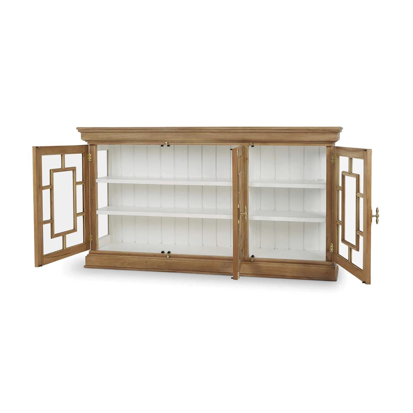 Stile provenzale Credenza provinciale in legno di frutto in vendita