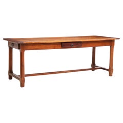 French Provincial Fruitwood Farmhouse Table