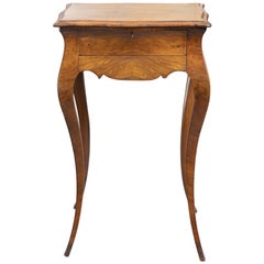 French Provincial Fruitwood Side Table