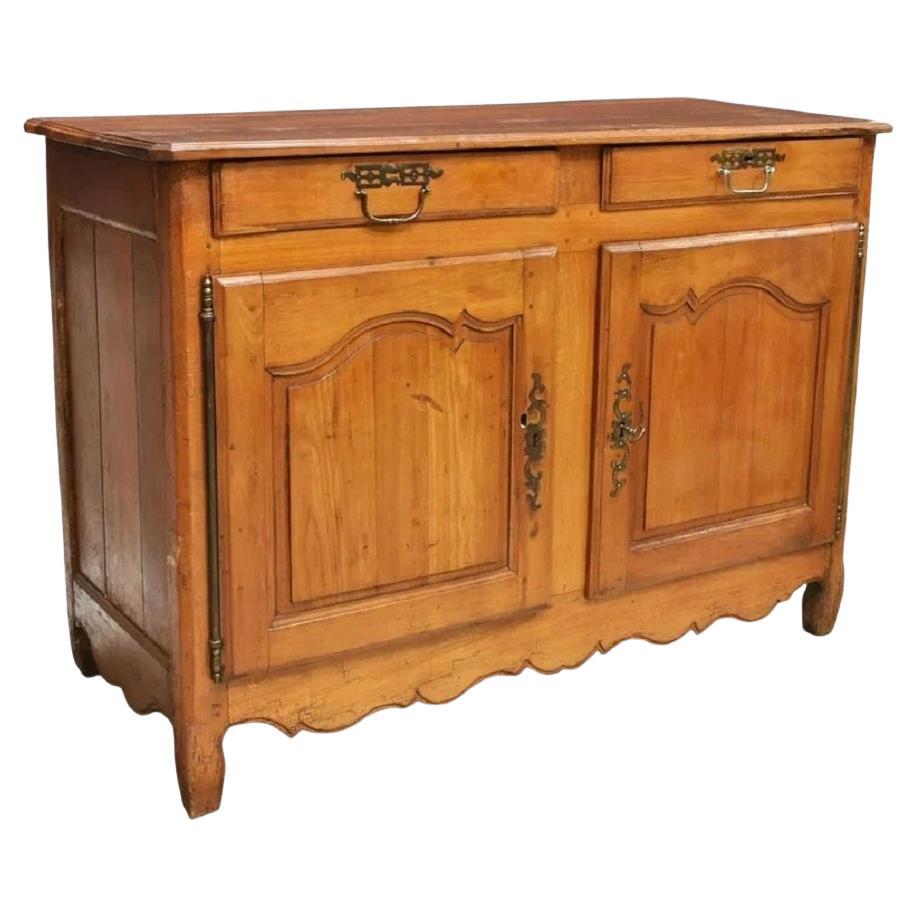 Credenza provinciale francese in legno di frutto, XIX secolo