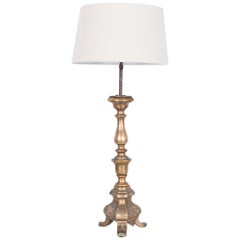 French Provincial Gilded Table Lamp