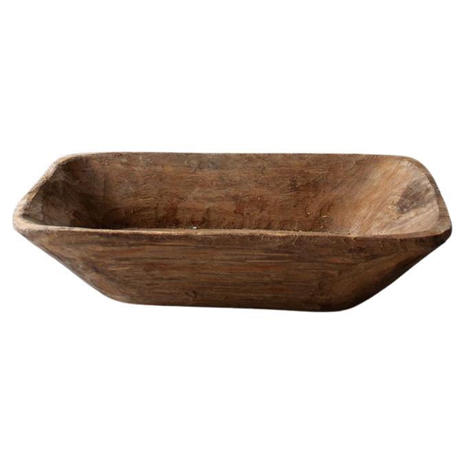 French Provincial Hand Made Wooden Bowl Nr.1 For Sale