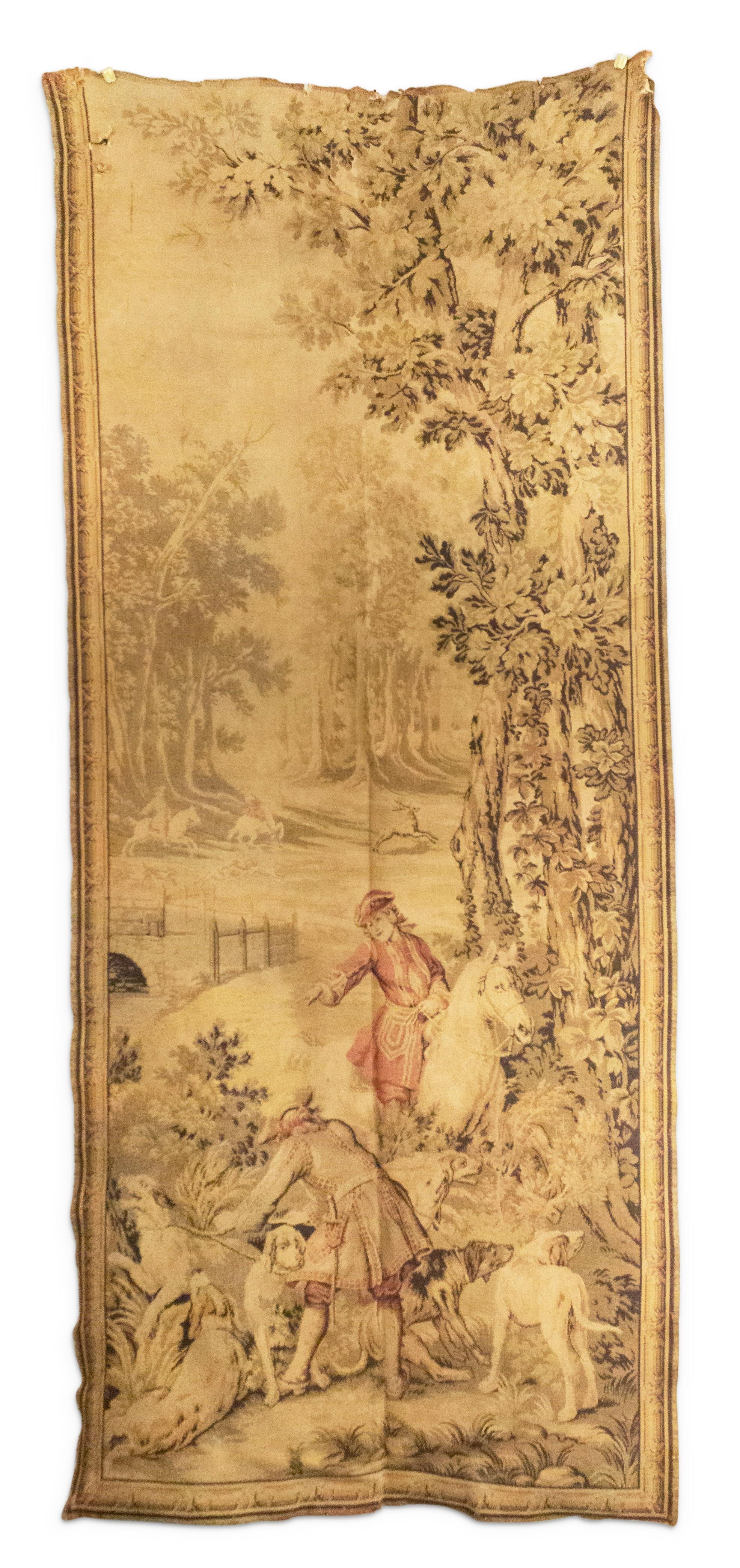 French Provincial Hunting Tapestry For Sale 6