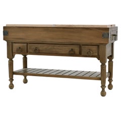French Provincial Large Kitchen Island