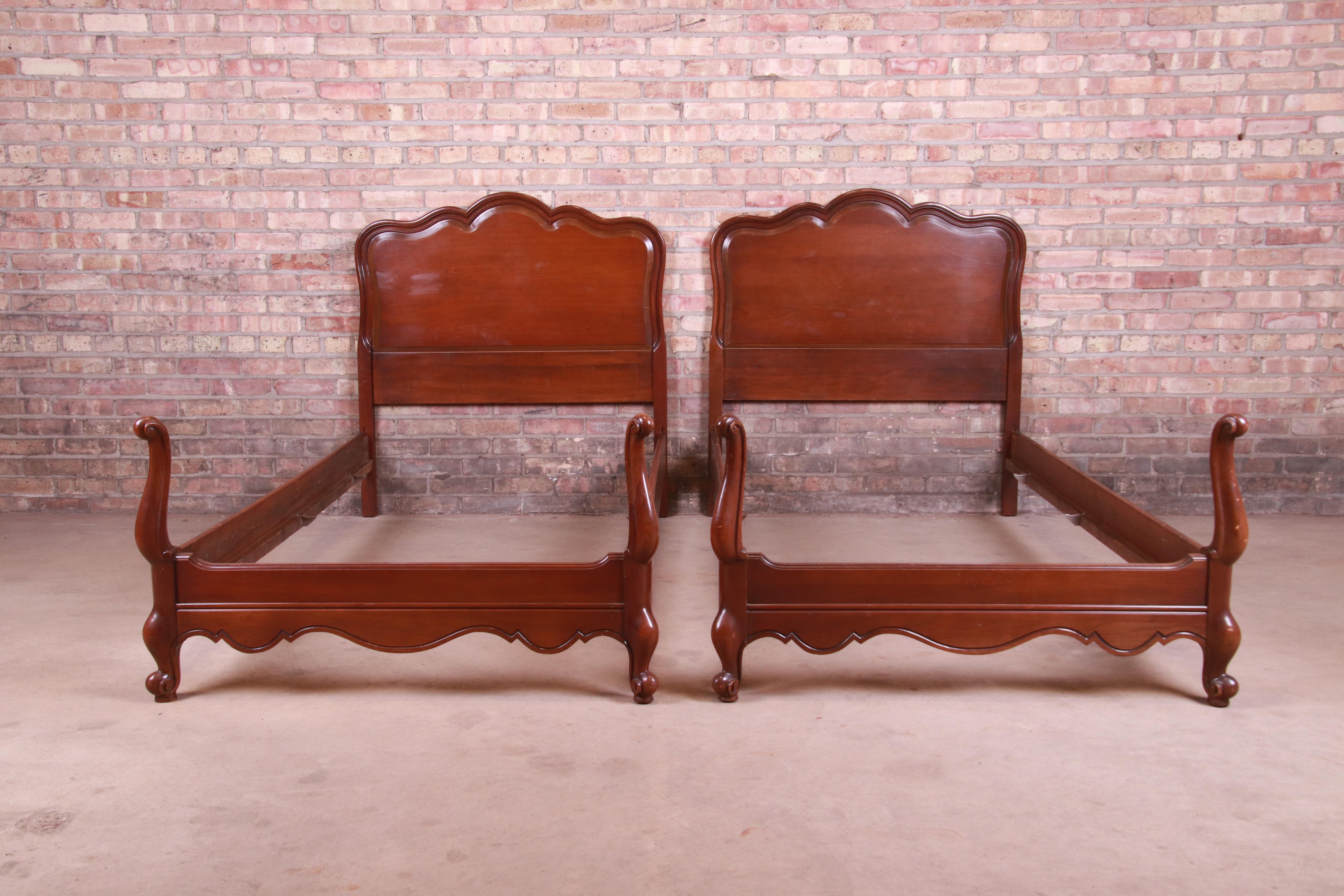 french provincial bed frame