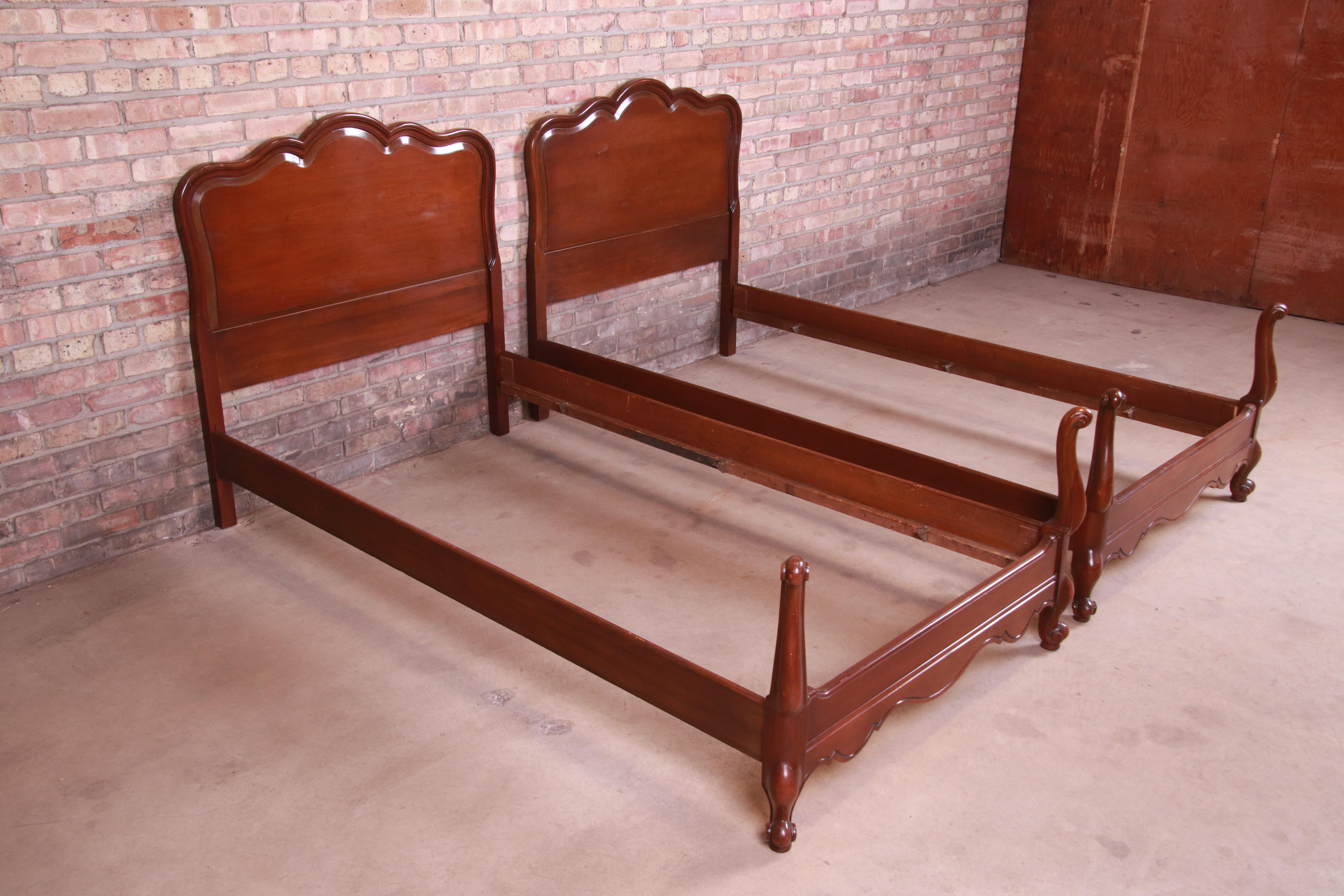 french style twin bed
