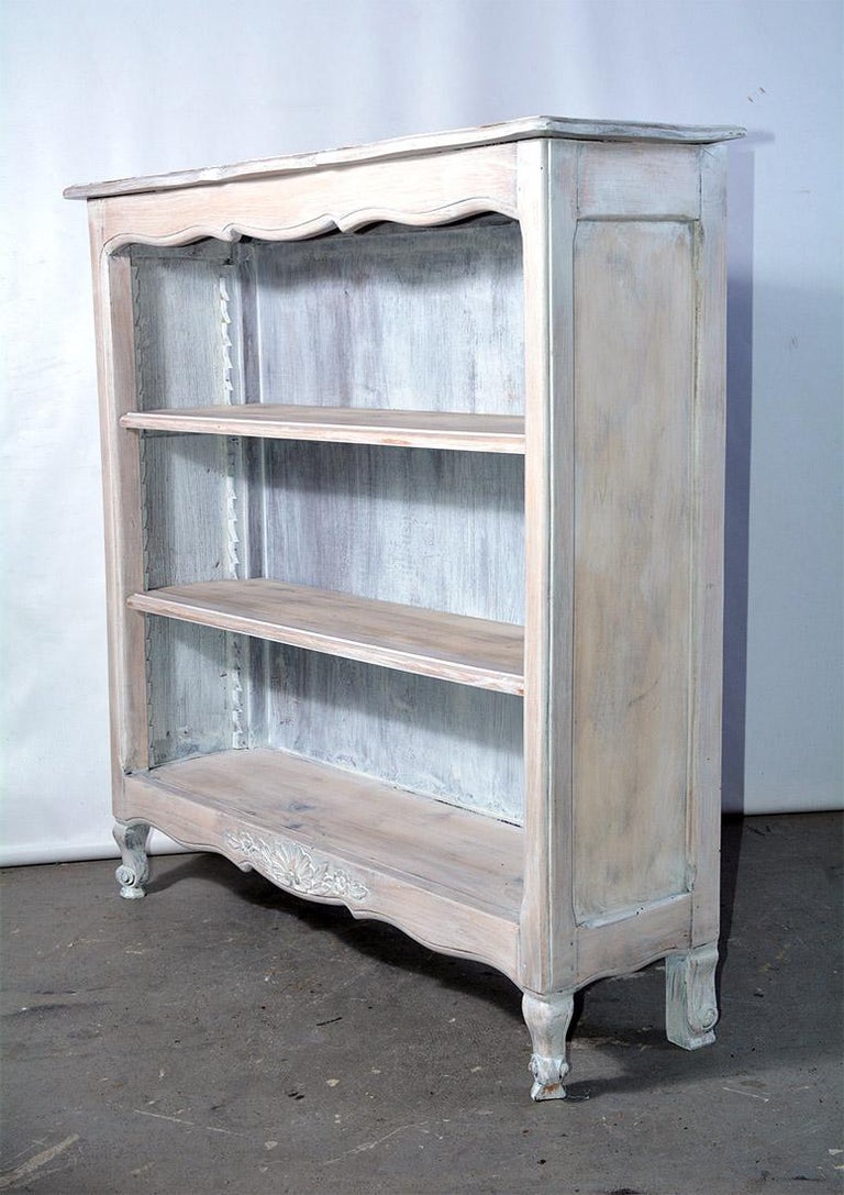 French Provincial Louis XV Style Bookshelf at 1stDibs french provincial bookcase, french style