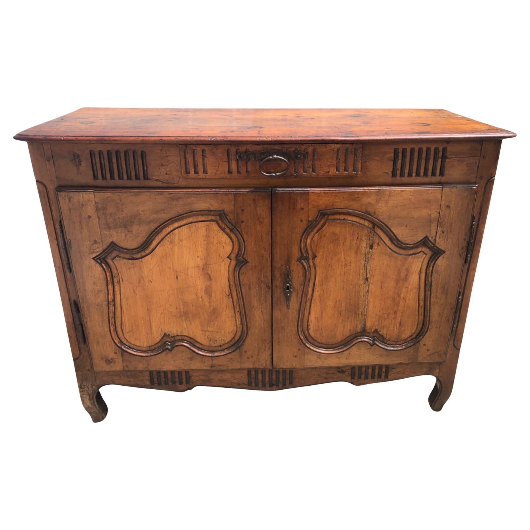 French Provincial Louis XV Style Cherry Buffet