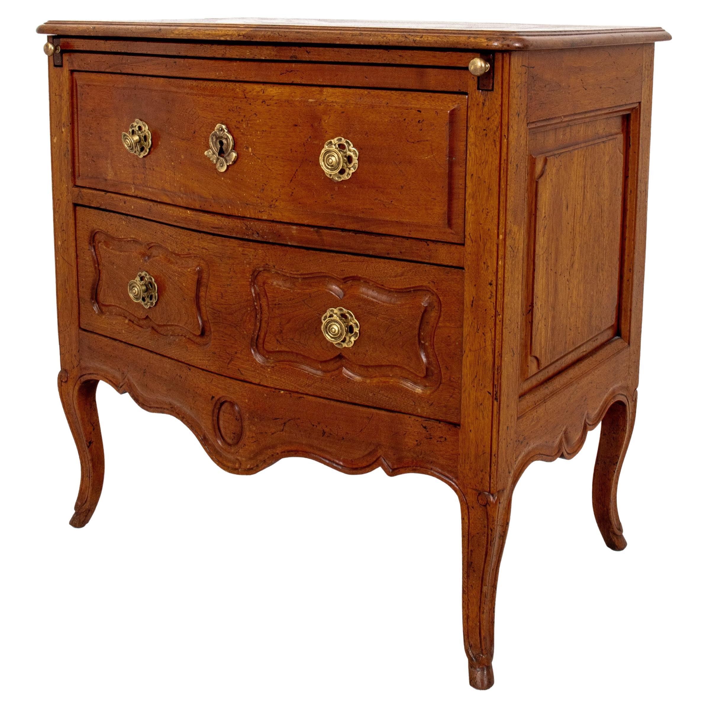 French Provincial Louis XV Style Small Commode