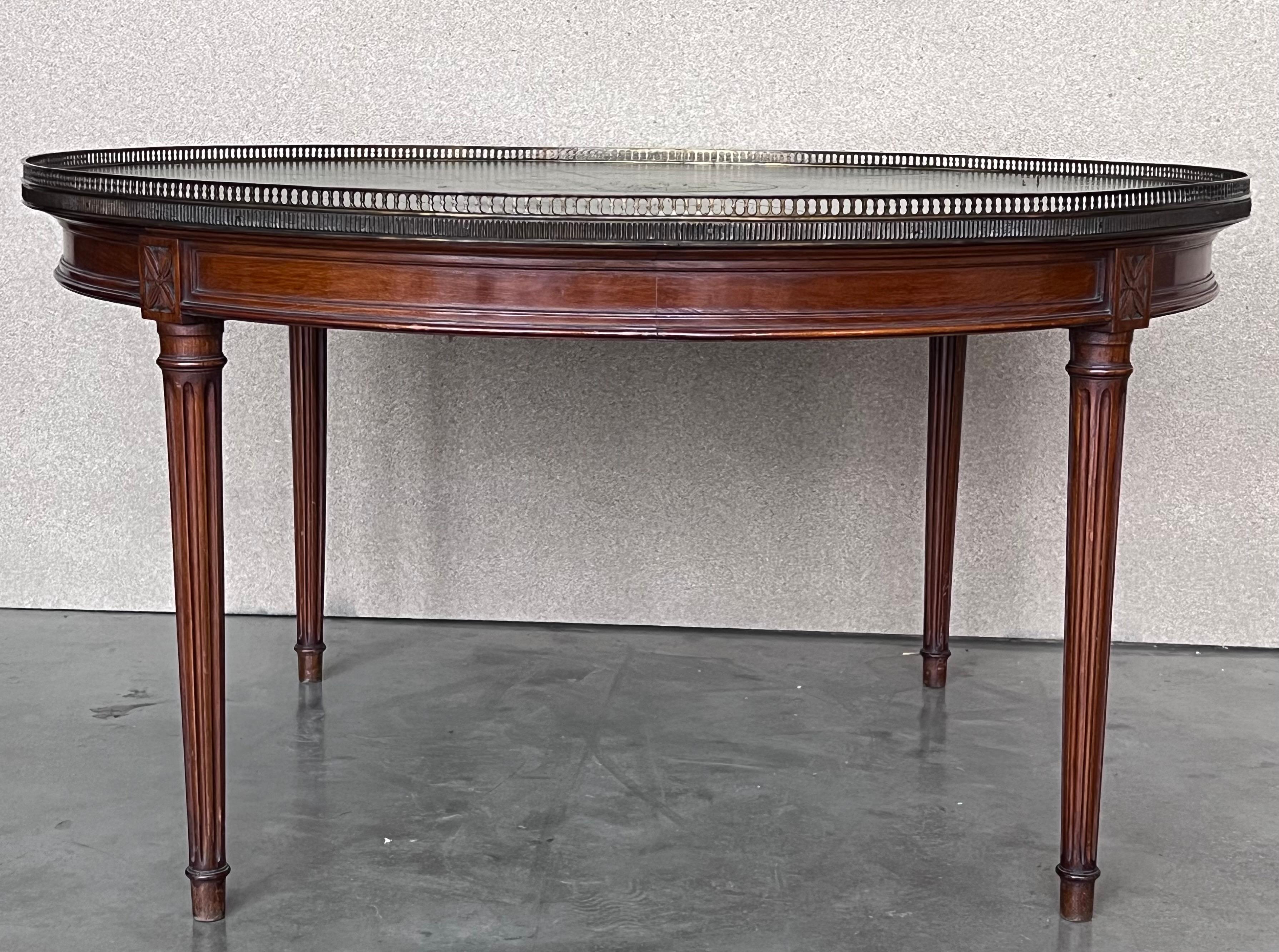 round french coffee table