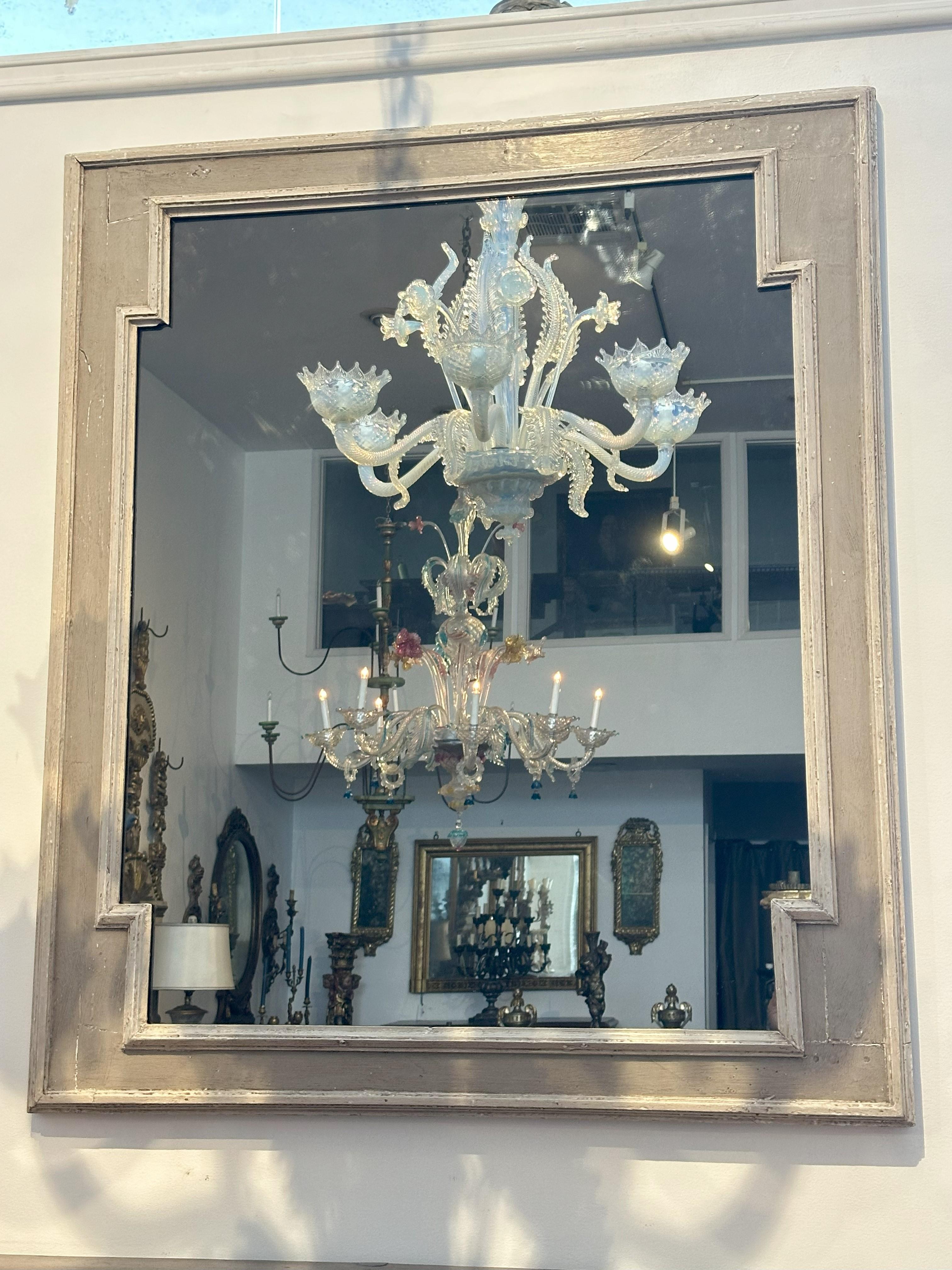 Wood French Provincial mirror - Circa 1880