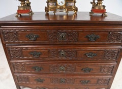 French Provincial Normandy Commode 1780 Oak Chest Drawers