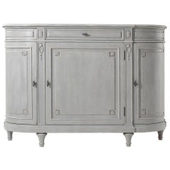 Antique French Provincial Painted Buffet