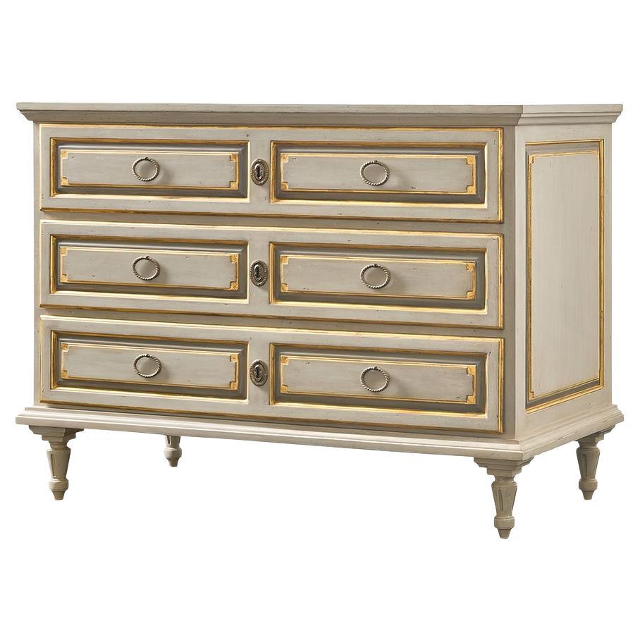 French Provincial Painted Commode