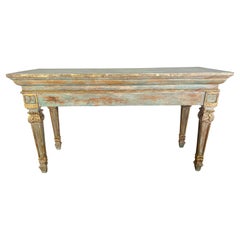 French Provincial Painted Console-Pair is Available