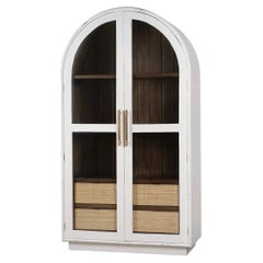 French Provincial Painted Display Cabinet II