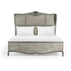 French Provincial Painted King Size Bed