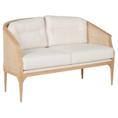 French Provincial Paris Loveseat in the Style of 1930's, Handmade By Greenapple