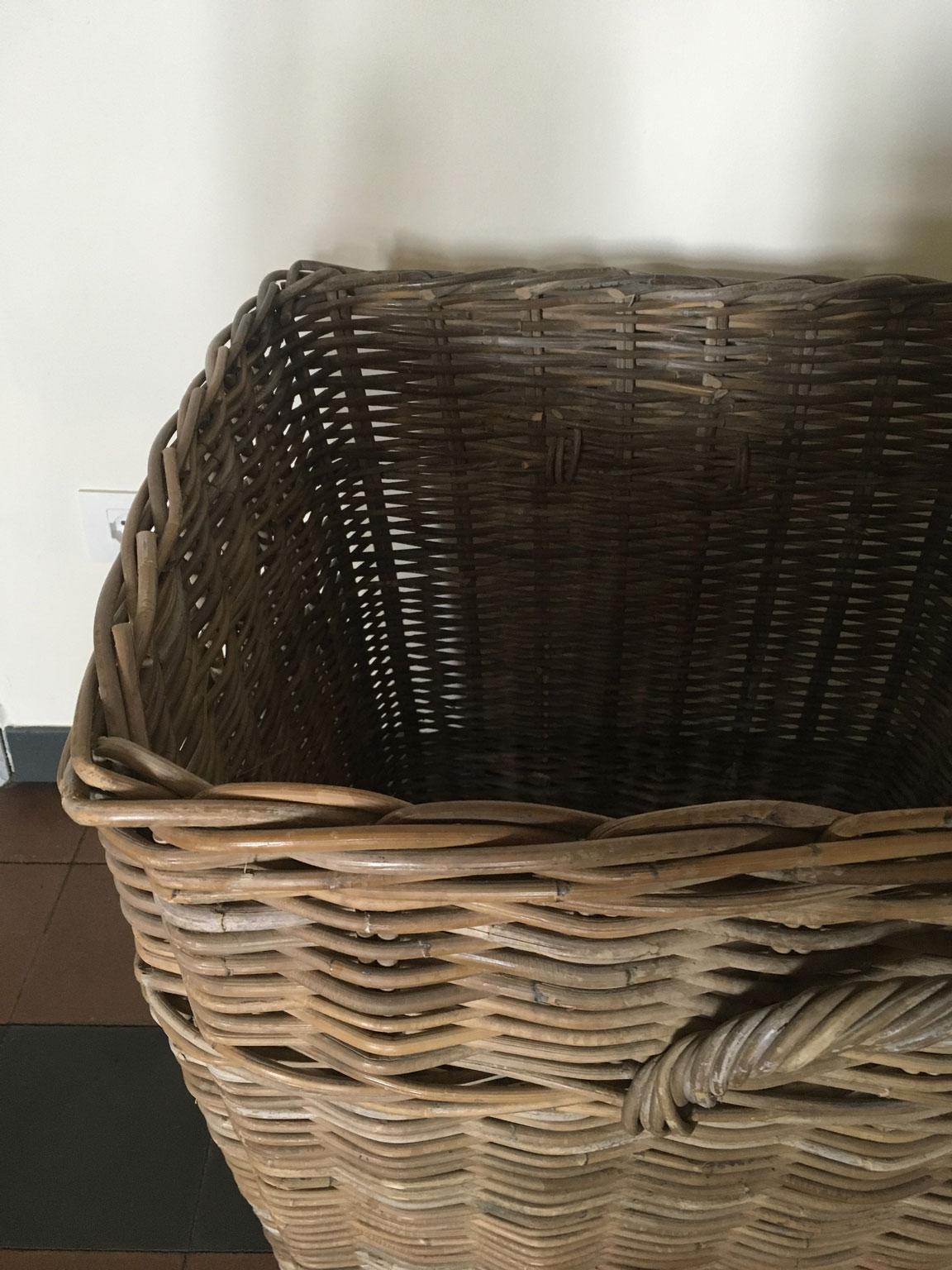 French Provincial Rattan Planter Chachepot For Sale 3