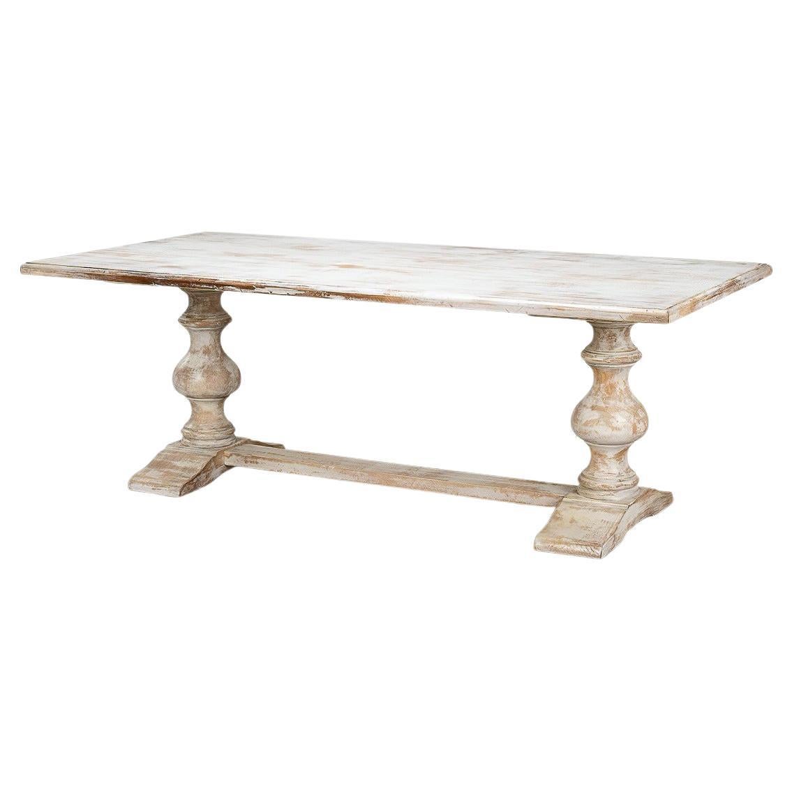 French Provincial Refectory Table For Sale