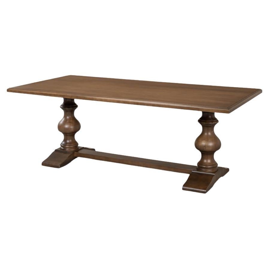 French Provincial Refectory Table