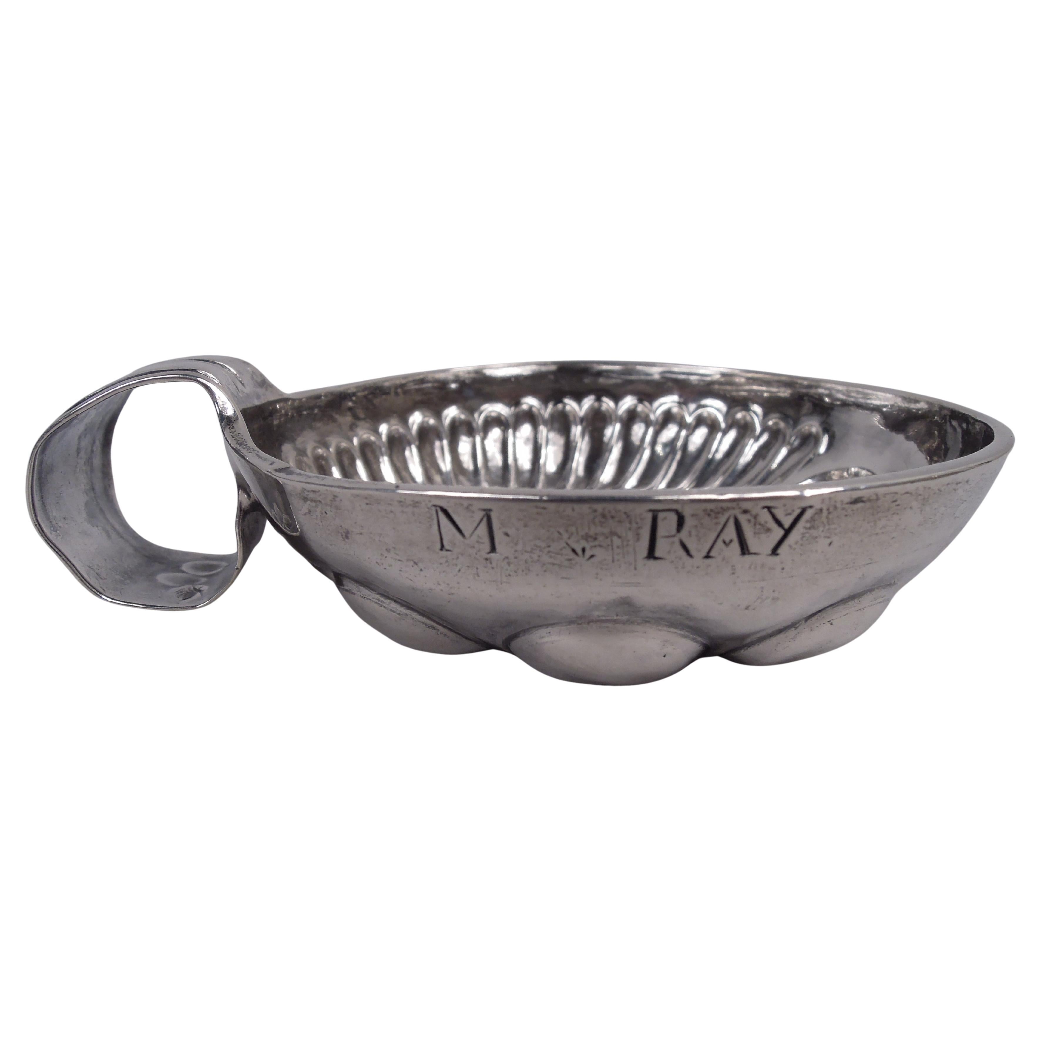 French Provincial Restauration Silver Wine Taster