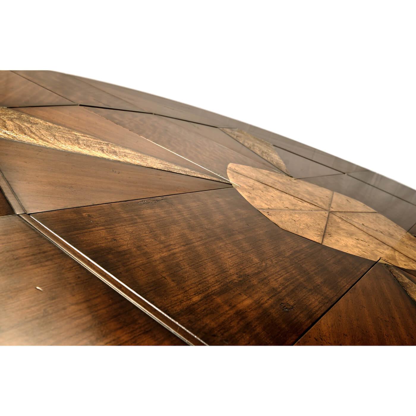 French Provincial Round Extension Dining Table 4
