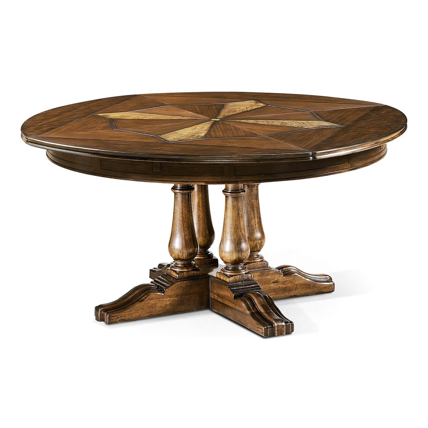 french provincial round dining table